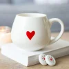Muki, Love Heart Mug -sydänmuki piilotetulla viestillä