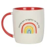 Muki, Mummy You Brighten Up My Day Rainbow Mug