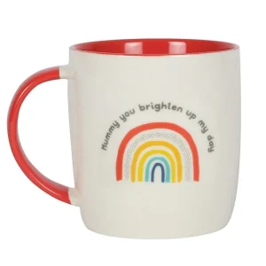 Muki, Mummy You Brighten Up My Day Rainbow Mug