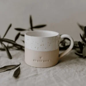 Muki, No Bad Days Mug -käsintehty tekstimuki