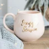 Muki, Snuggle Season -vaaleanpunainen joulumuki