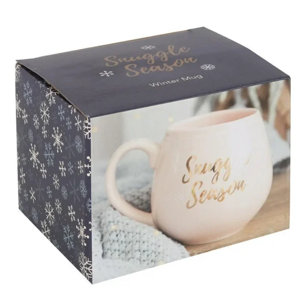 Muki, Snuggle Season -vaaleanpunainen joulumuki