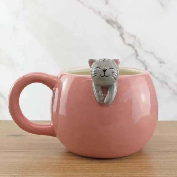 Muki, Soft Kitty -vaaleanpunainen kissamuki