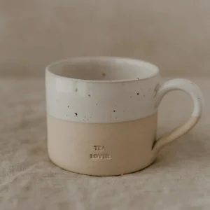Muki, Tea Lover Mug -käsintehty tekstimuki