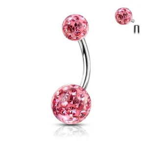Napakoru, Crystal Paved Balls in Pink