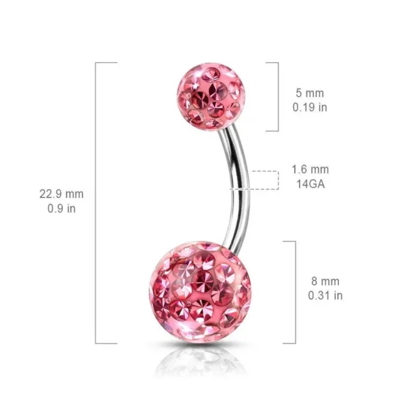 Napakoru, Crystal Paved Balls in AB Clear