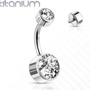 Napakoru, Mini Implant Grade Titanium Bezel Bananabell