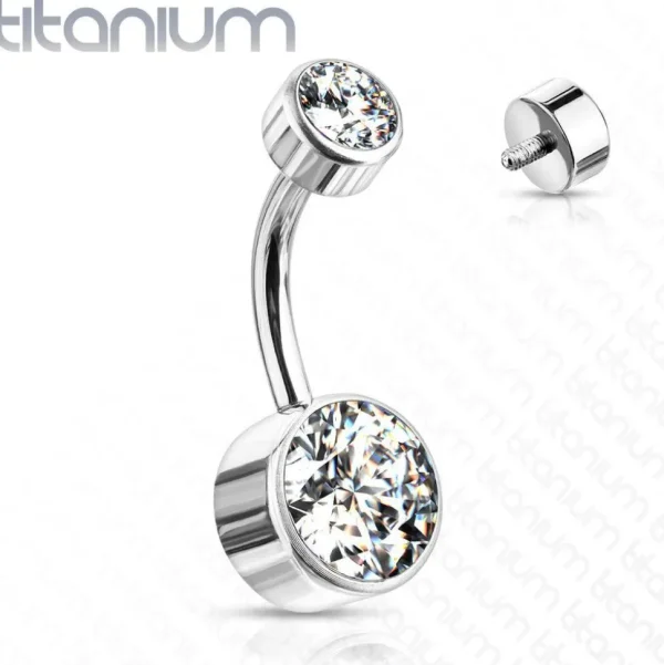 Napakoru, Mini Implant Grade Titanium Bezel Bananabell