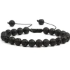 NATURE COLLECTION, Volcanic Rock -laavakivi rannekoru