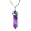 NATURE COLLECTION | Amethyst Crystal Necklace -ametisti luonnonkivikoru