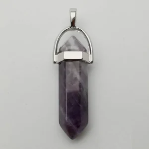 NATURE COLLECTION | Amethyst Crystal Necklace -ametisti luonnonkivikoru
