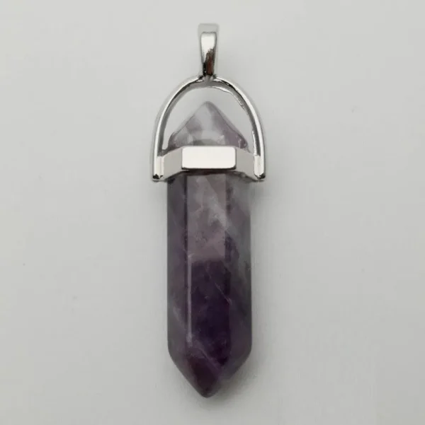 NATURE COLLECTION | Amethyst Crystal Necklace -ametisti luonnonkivikoru