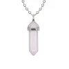 NATURE COLLECTION | Rose Quartz Pendant -ruusukvartsi luonnonkivikaulakoru