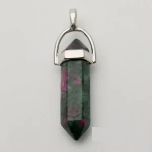 NATURE COLLECTION | Ruby Zoisite -luonnonkiviriipus