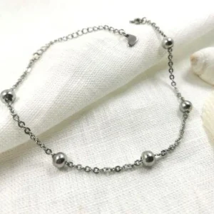 Nilkkakoru | HOLIDAY COLLECTION/Classic Stainless Steel Anklet