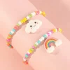 Nilkkakorusetti, FRENCH RIVIERA | Trendy Colourful Rainbow Anklets