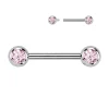 Nännikoru, Titanium Nipple Barbell -pinkki titaaninen nännitappi