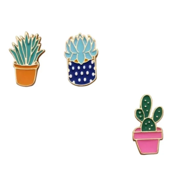 Pinssi, Crazy Plant Lady -kaktus/kasvi pinssi