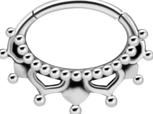 PREMIUM COLLECTION | Itämainen hopea septum & daith clicker