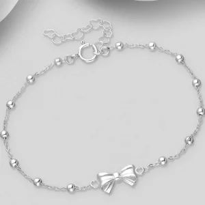 PREMIUM COLLECTION | Charm Bow -hopearannekoru rusetilla