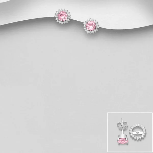 PREMIUM COLLECTION | Eva -vaaleanpunaiset 2 in 1 kristallinapit