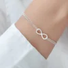 PREMIUM COLLECTION | Infinity -hopearannekoru äärettömyys symbolilla