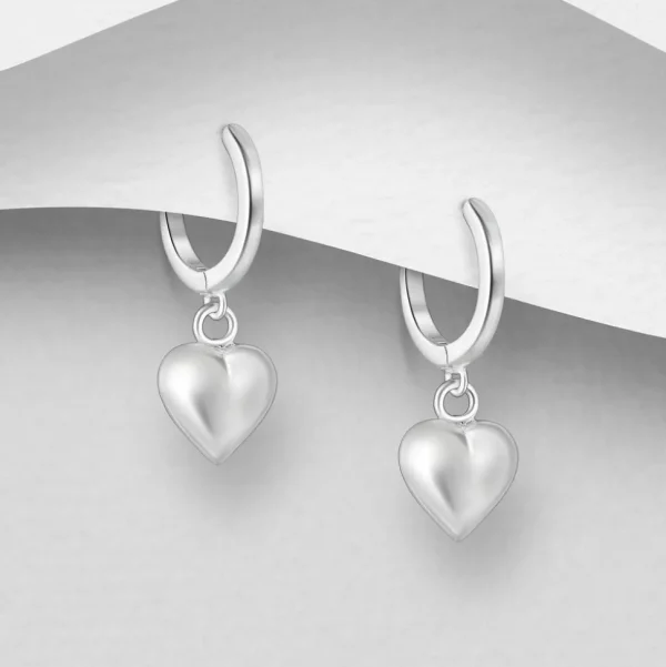 PREMIUM COLLECTION | Love Bloom -hopearenkaat sydänmaskotein