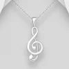 PREMIUM COLLECTION | Music in You -nuottiavainhopeariipus