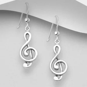 PREMIUM COLLECTION | Play the Song -nuottiavainhopeakorvakorut