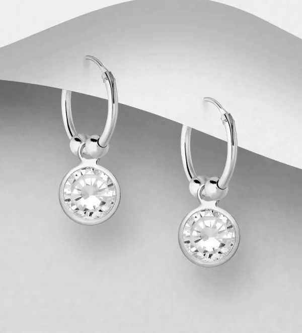 PREMIUM COLLECTION | Sara -2 in 1 hopearenkaat kirkkaalla kivellä
