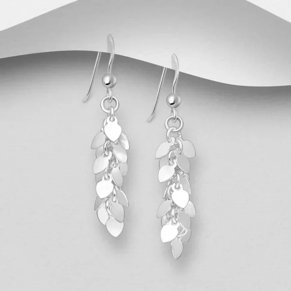 PREMIUM COLLECTION | Ulrika -sirot kivettömät hopeakorvakorut