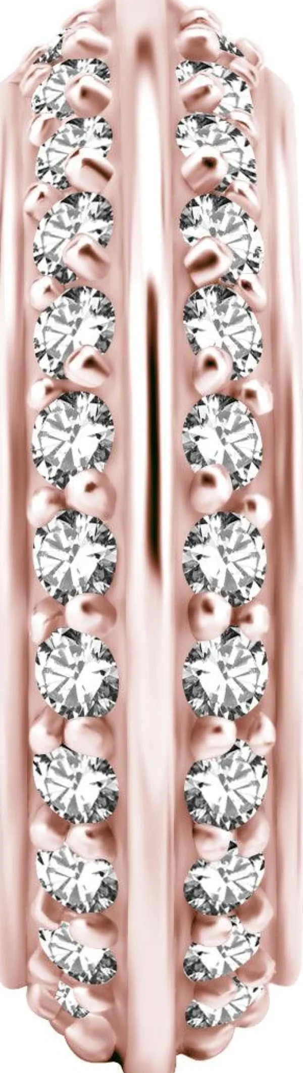 PREMIUM COLLECTION | Upea kirkaskivinen kaksipuolinen clicker(r.kulta)