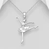 PREMIUM COLLECTION | Ballerina -kirkaskivinen hopeariipus
