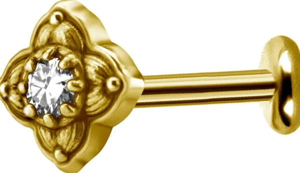 PREMIUM COLLECTION | Boheemi kullanvärinen siro labret