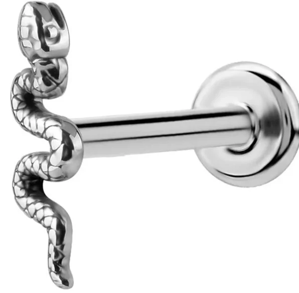 PREMIUM COLLECTION | Hopeanvärinen käärme -labret