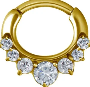 PREMIUM COLLECTION | 24K kulta & Zirconia clicker