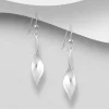 PREMIUM COLLECTION | Kierre -hopeiset roikkuvat korvakorut