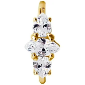 PREMIUM COLLECTION | Koristeellinen kulta conch & daith clicker