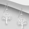PREMIUM COLLECTION | Lili -hopeiset korvakorut harjatulla mattapinnalla