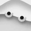 PREMIUM COLLECTION | Lilian -art deco hopeanapit kristalleilla
