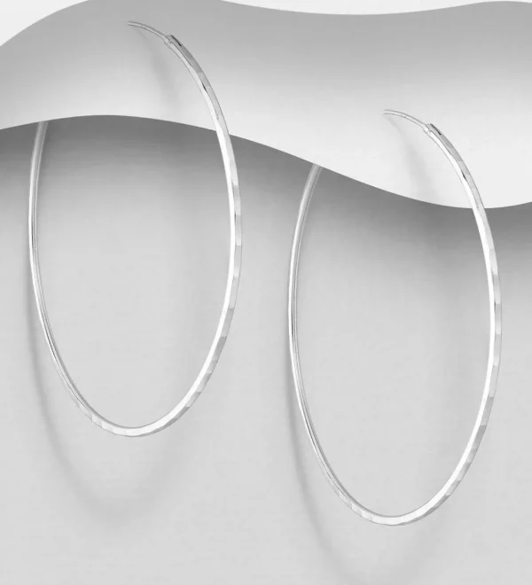 PREMIUM COLLECTION | Liv -isot kapeat hopearenkaat taotulla pinnalla