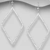 PREMIUM COLLECTION | Lykke -hopeiset korvakorut taotulla pinnalla