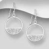 PREMIUM COLLECTION | Patricia -hopeiset kirkkaat modernit korvakorut