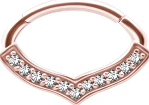 PREMIUM COLLECTION | Siro ruusukulta septum & daith clicker