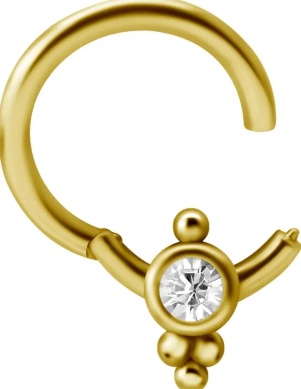 PREMIUM COLLECTION | Siro smiley koriste-clicker iensuojalla (kulta)