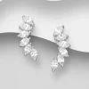 PREMIUM COLLECTION | Sofie -hopeiset kirkkaat korvakorut