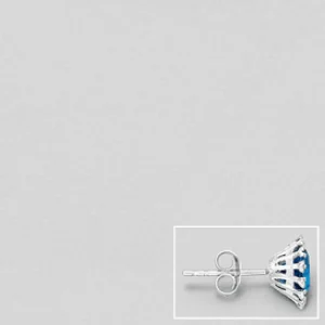 PREMIUM COLLECTION | Ursula -kirkkaat hopeanapit kristalleilla