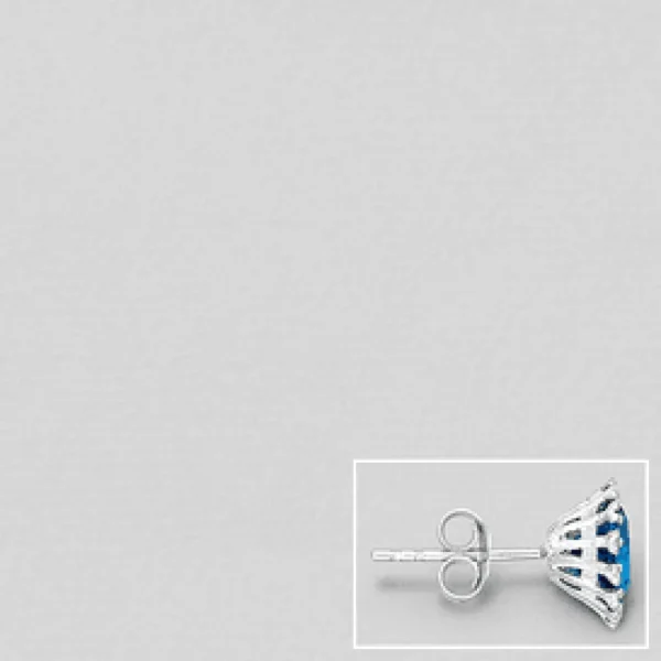 PREMIUM COLLECTION | Ursula -kirkkaat hopeanapit kristalleilla