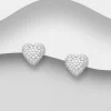 PREMIUM COLLECTION | Vera -romanttiset sydännapit kristalleilla