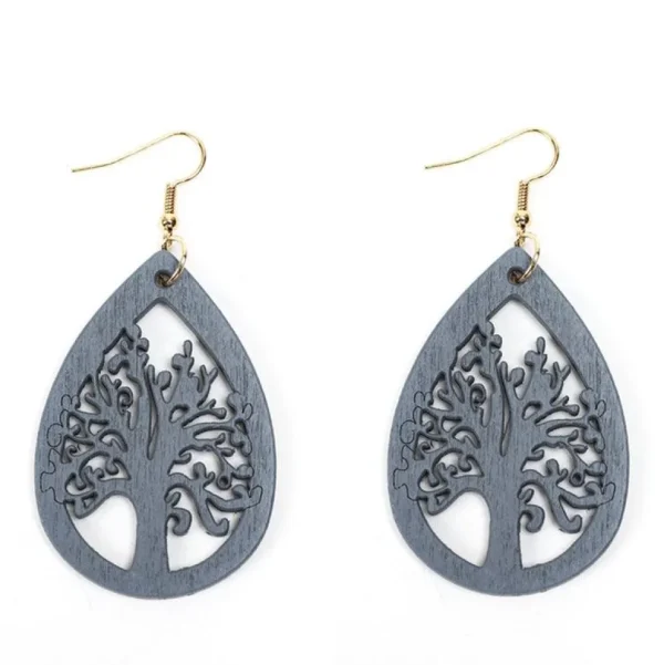 Puiset korvakorut, Tree of Life in Grey